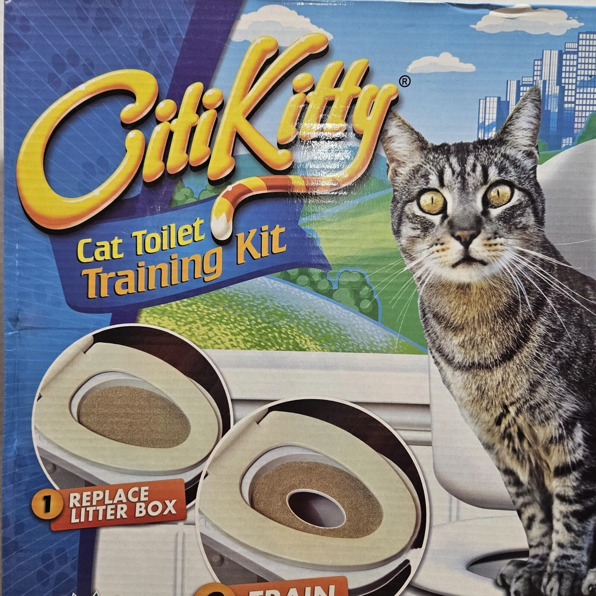 Cat toilet hotsell litter training kit