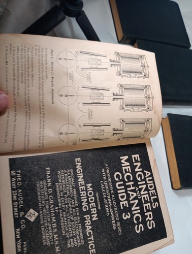 Audels Engineers And Mechanics Guide Volumes 1-7 1921 Good Condition - Imagen 22 de 24
