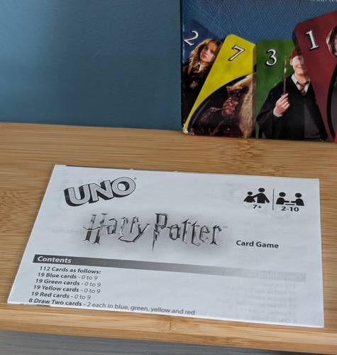 Uno Harry Potter Family Card Game 2018 - Picture 8 of 8