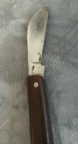 Vintage Soviet 1960,Boatswain Knife,Boat Sailor Bakelite,Handle Vorsma USSR - Picture 14 of 24
