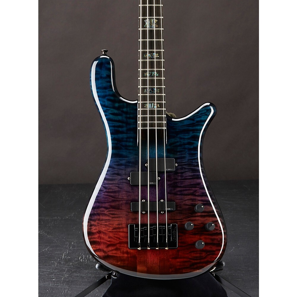 Spector NS2 Quilted Maple Top Electric Bass Gloss Natural 190839832221