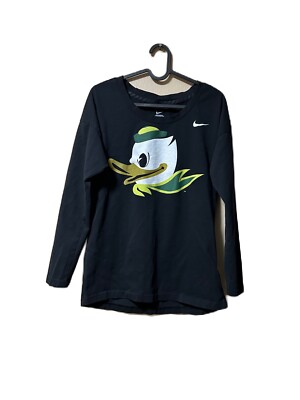 Nike University of Oregon Shirt Small Women's Ducks Long Sleeve