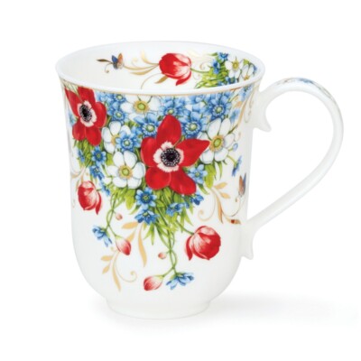 Dunoon Vintage Garden Anemone Teetasse Kaffeebecher 0,33l Braemar