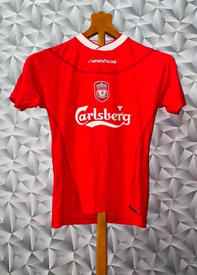 LIVERPOOL 2000/2002 GERRARD #17 HOME FOOTBALL SHIRT JERSEY REEBOK