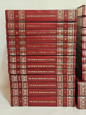 World Book Encyclopedia 1987 Complete Set, Year Books Science