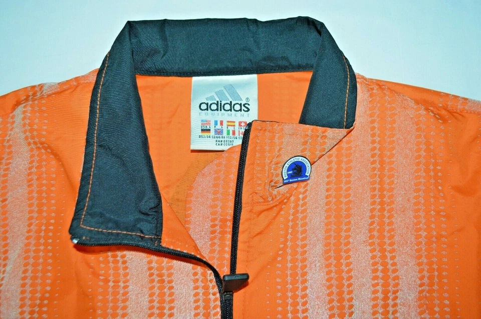 Boston Marathon BAA 1997 101st Jacket Adult L Adidas Running Windbreaker Vintage - Image 3 of 4