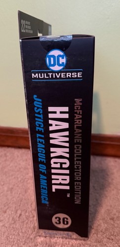 McFarlane DC Multiverse Collector Edition Hawkgirl Platinum new sealed - Picture 4 of 4