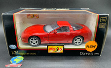 Maisto Chevrolet Corvette 1997, modello in scala 1:24 - 1:25, (1745), vintage