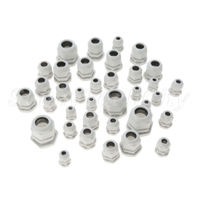 36x Waterproof Cable Glands M12 M16 M20 M25 M32 Cable Glands Set Ip68 waterproof