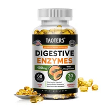 Digestive Enzymes Capsules - Gut & Digestive Health,Relief Gas & Bloating 3 pack