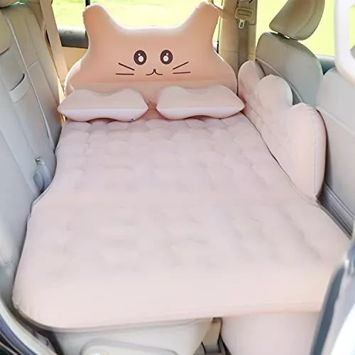 MEEWOO Upgraded Car Air Mattress Back Seat Inflatable Bed 37 Structure Thicke...