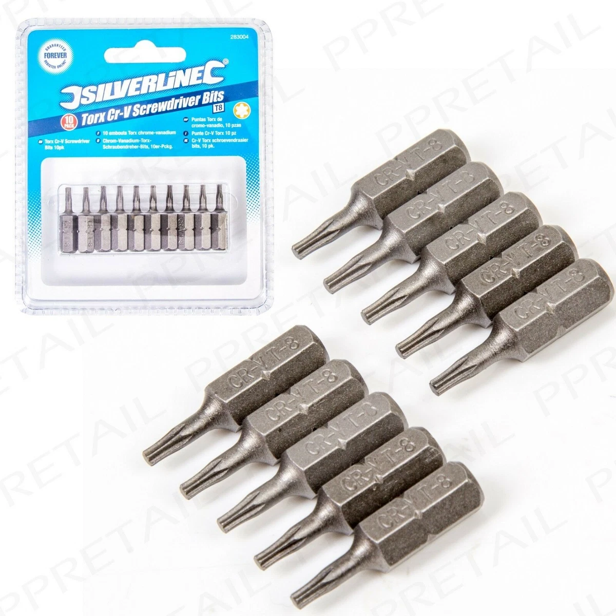 Standard screwdriver 2024 bit size