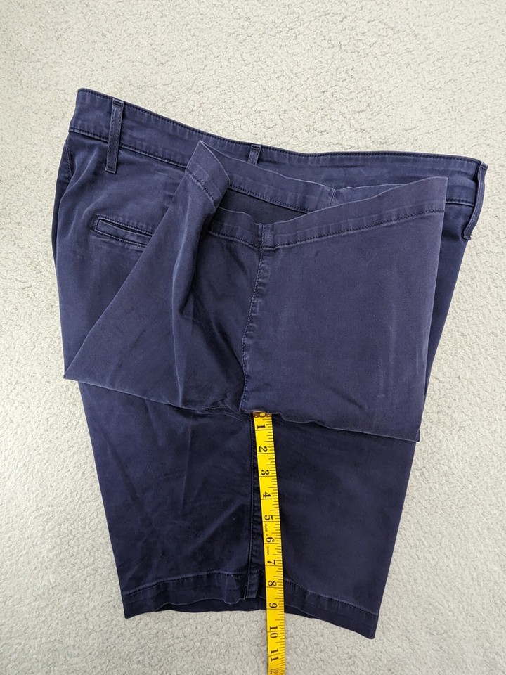 Adriano Goldschmied Shorts Mens 38W 8.5" Inseam Blue "The Wanderer