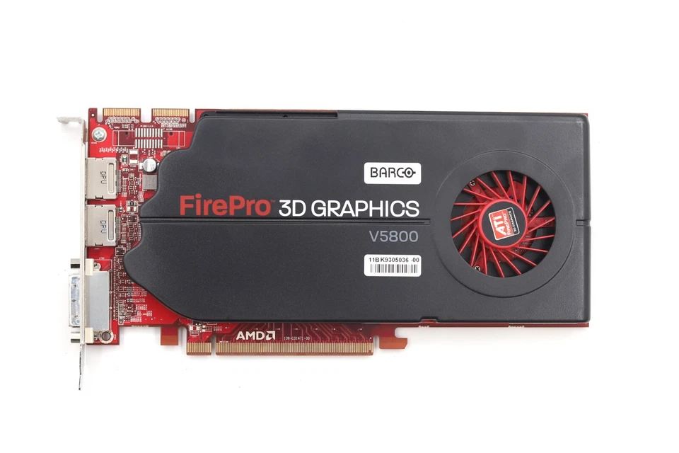 Barco MXRT 5400 1GB GDDR5 PCIe Graphics Card P/N: 102C0140600 Tested Working - Image 2 of 4