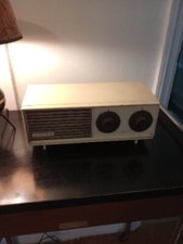 Zenith B-210F Vintage Radio White Solid State Radio 1960s