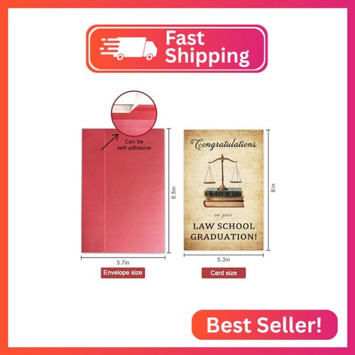 Comgrats Background SuperShunhu Law School Graduation Card, Congratulations Law Graduate ...