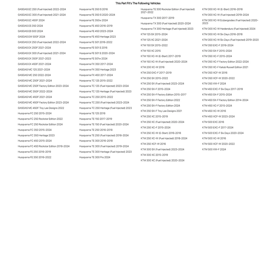 Protector de disco delantero 7602 Racing azul para Husqvarna FX 350 2017-2023 Foto 4 de 4