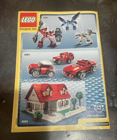 LEGO CREATOR: Speed Wings (4882) - Instructions Included - No Extra Parts