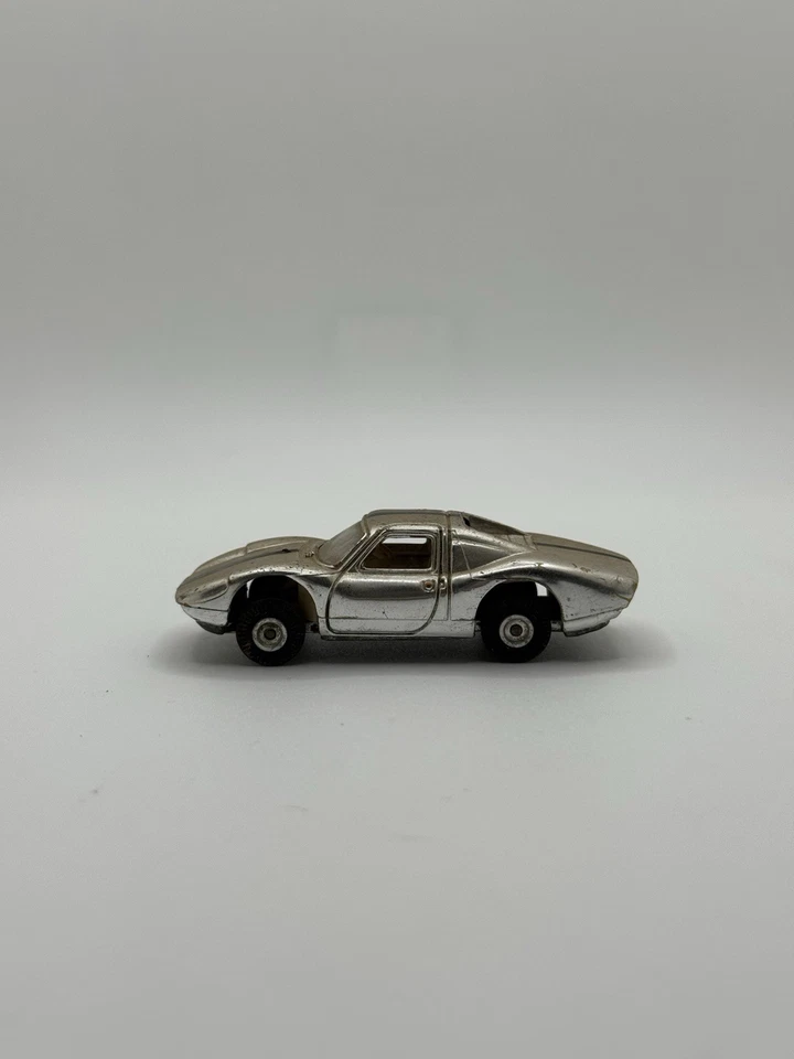 Caja de cigarros vintage Aurora cromada Porsche 904 #6112 Foto 2 de 4