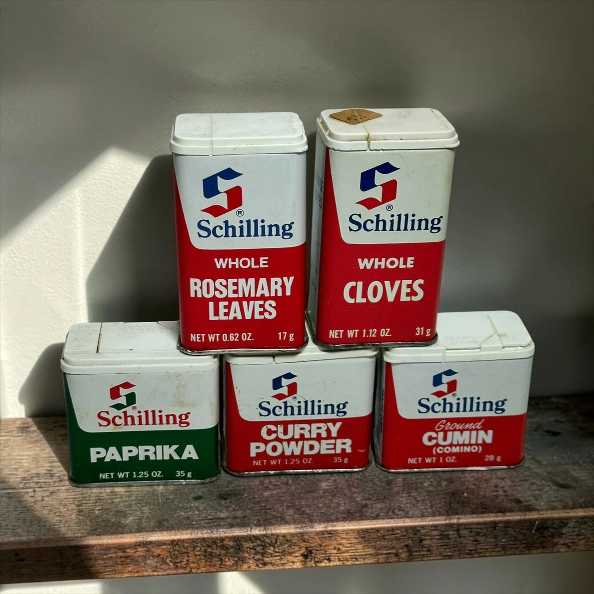 Schilling Spice In Collectible Advertising Tins for sale | eBay