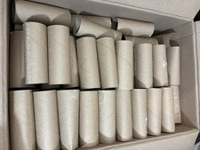 185 Empty Toilet Paper Rolls Clean Cardboard Tubes Crafts Art Supplies Projects
