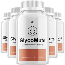 (5 Pack) GlycoMute Capsules – Glyco Mute Natural Blend Glycogen Support