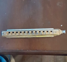 Hohner 270 Chromonica Chromatic Harmonica Key of C Brown/Silver Chrome