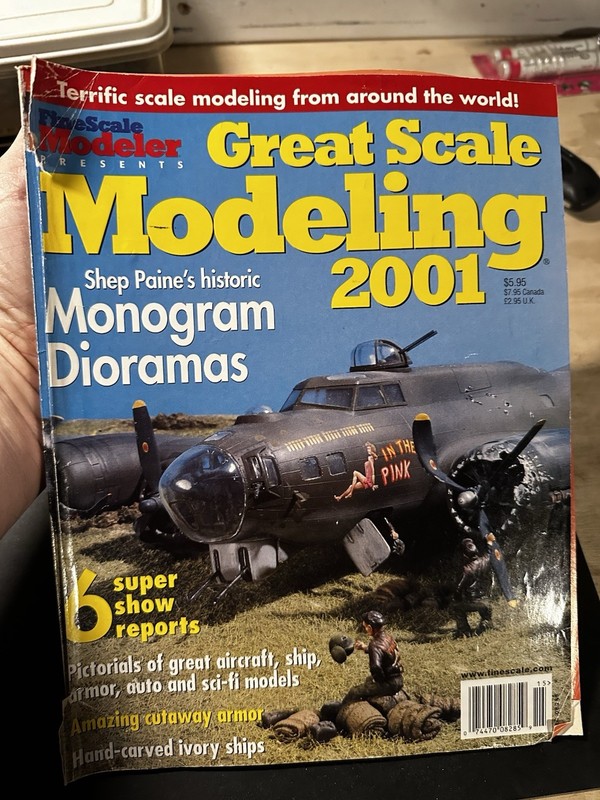 Great Scale Modeling 2001 Special Shepard Paine Issue Vintage