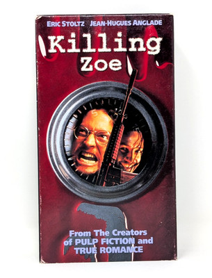 Killing Zoe (VHS, 1995) Starring Eric Stoltz, Jean-Hugues Anglade