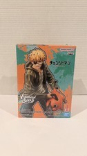 Vibration Stars Chainsaw Man Denji Pochita Figure Banpresto Damaged Box