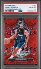 2023 Panini Mosaic Basketball Red International James Harden #152