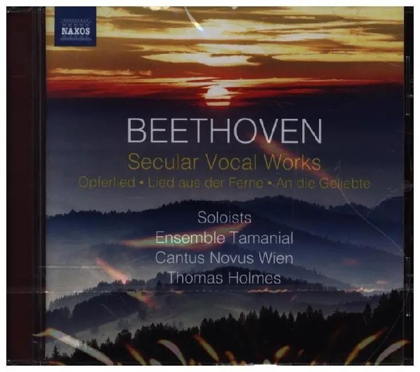 Secular Vocal Works, 1 Audio-Cd | Ludwig Van Beethoven | Audio-Cd | 2020 | Naxos-image