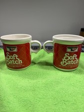 (2) Vintage Keebler Soft Batch cookies mugs Made In USA