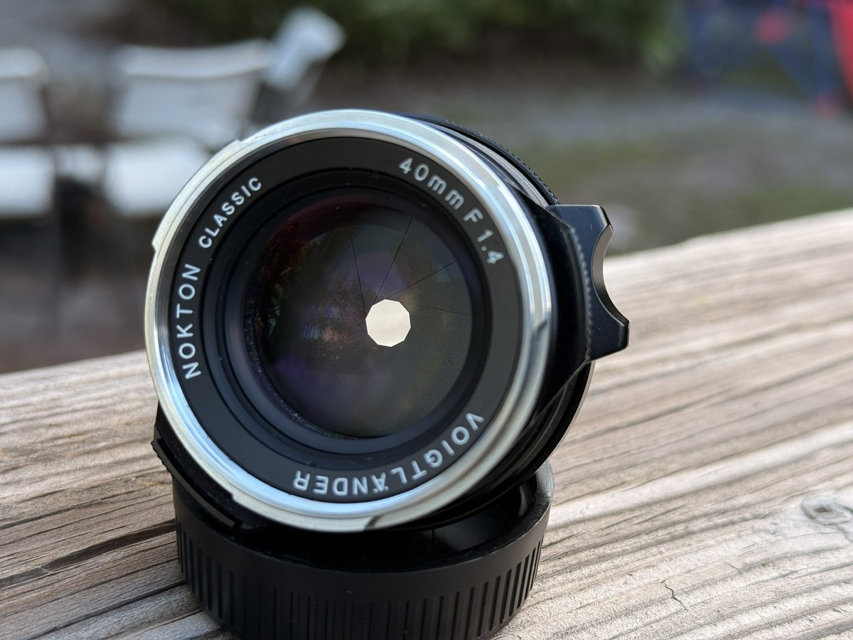 Voigtländer Nokton Classic 40mm f1.4 Lens Leica M Mount