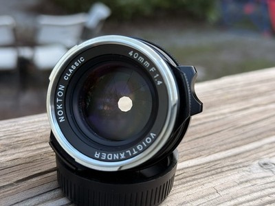 Voigtländer Nokton Classic 40mm f1.4 Lens Leica M Mount