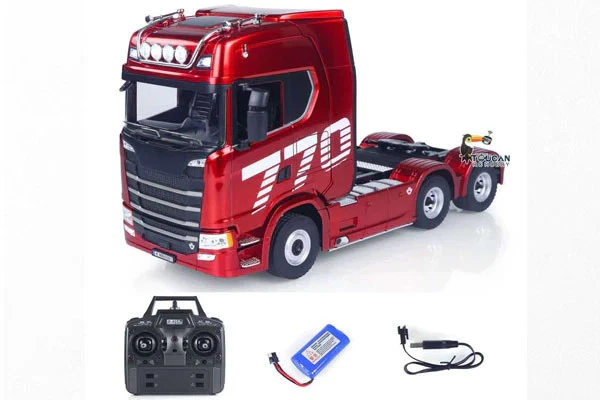 Camion Con Rimorchio In Lega Pressofusa Ibasenice - Modellino Semi Con Rimorchio Per Collezione, Colore Bianco 19,8 Cm