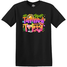 Summer T-Shirt "Tanned Tipsy"