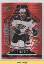 2022-23 Upper Deck Allure Red Rainbow Adam Henrique #48 READ o1h