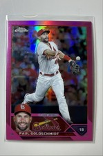 2023 Topps Chrome - Paul Goldschmidt #220 Pink Refractor