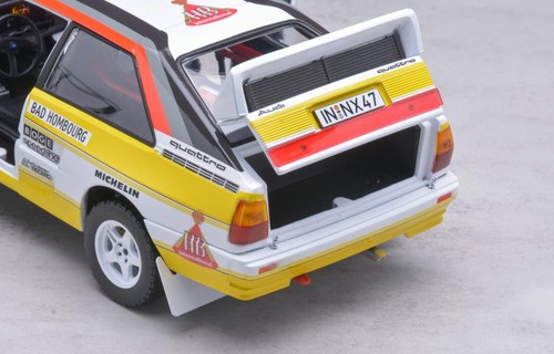 1:18 Sunstar Audi Quattro A2 WRC Rally Car Alloy Model - Picture 12 of 18