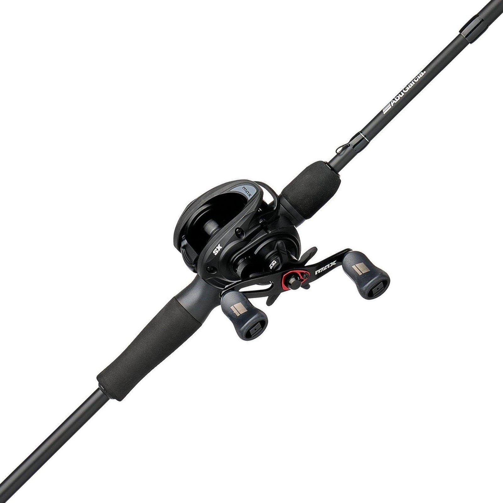 Abu Garcia Max SX Low Profile Baitcast Reel and Fishing Rod 