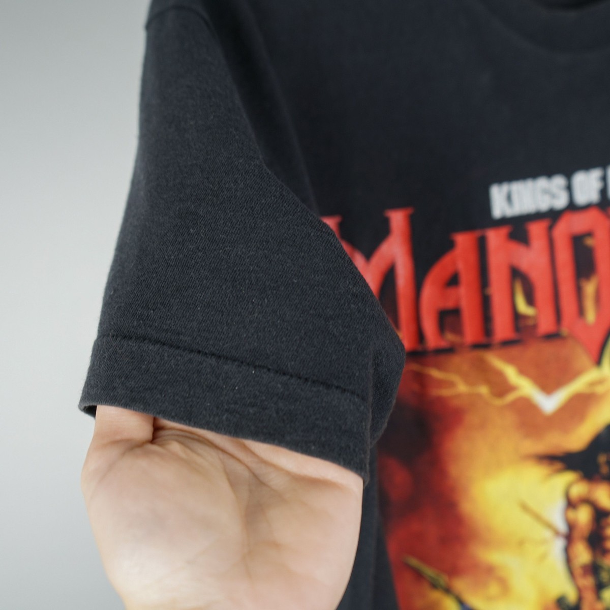 MANOWAR AGONY AND ECSTASY Tシャツ 94/95 Manowar Vintage 1994 Agony And Ecstasy t shirt size XL RARE
