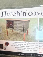 Outdoor Rabbit/Guinea Pig Hutch Waterproof Cover, RRP £18.99