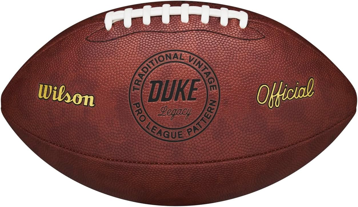WILSON the Duke NFL Throwback - Official Size, Brown | eBay