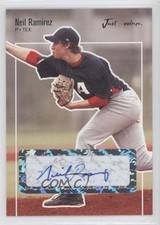2007 Just Minors Just Rookies Auto Neil Ramirez #JR-48 Auto 0w8