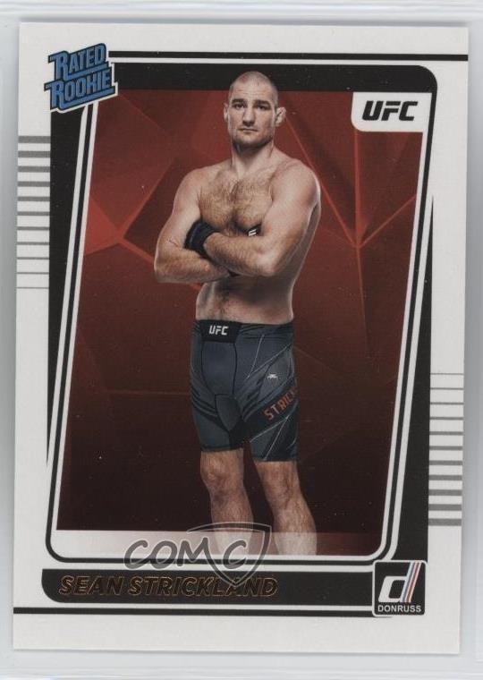 2022 Donruss UFC Rated Rookie Sean Strickland #206 1j69