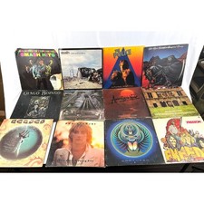 12 Classic Rock LP LOT Jimi Hendrix Rush Police BOC Steely Dan Journey Kansas