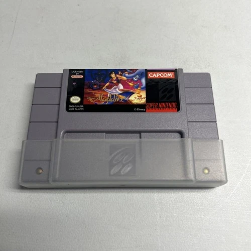 New ListingDisney’s Aladdin – Super Nintendo SNES – Capcom – Japan / USA – Tested