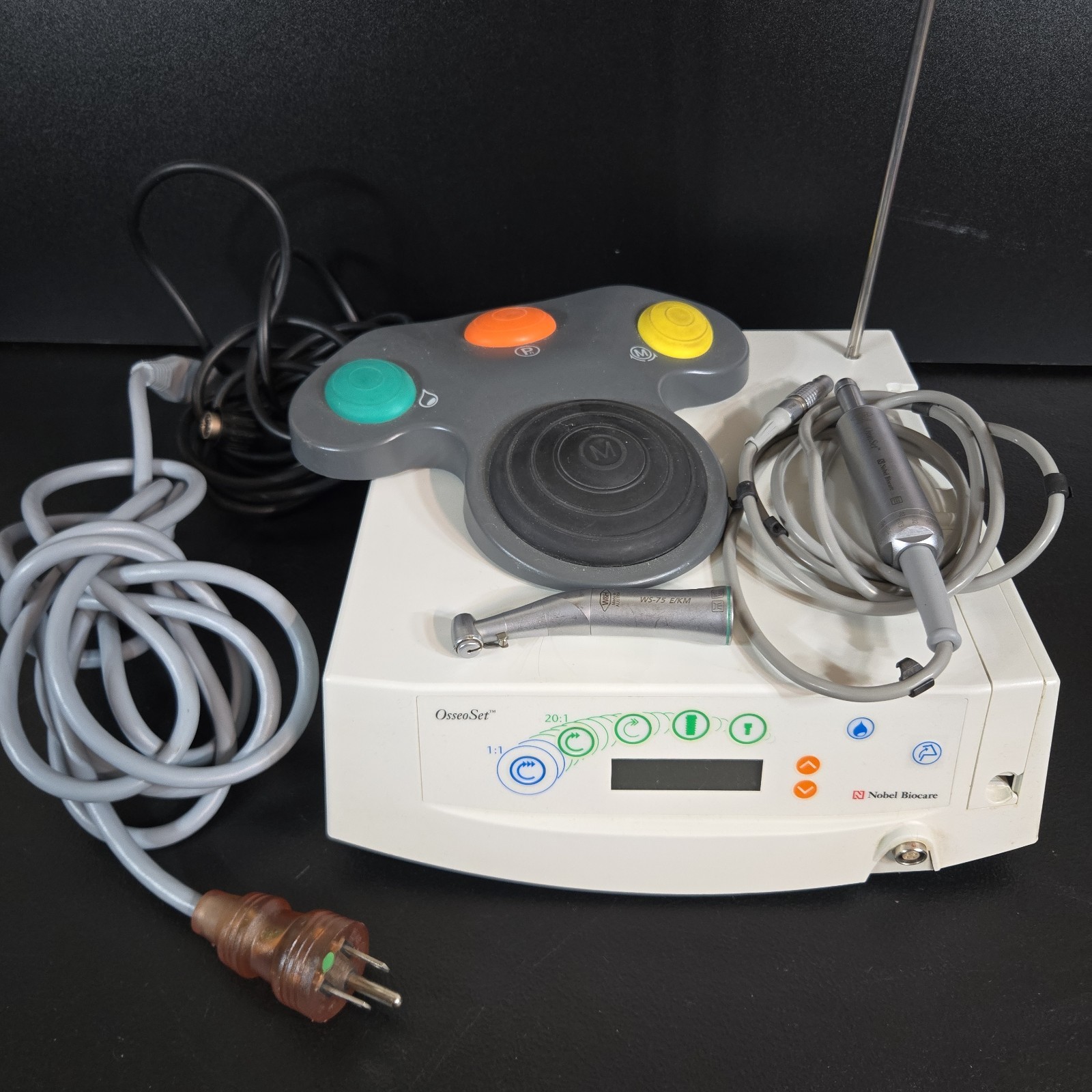 Nobel Biocare Osseoset Console SI-95 With Foot Control & MOTOR+ HANDPIECE SU1