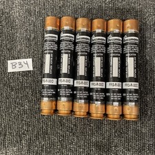 (6) Bussmann Frs-R-30Id Ul Class Fuse, Rk5 Class, Time-Delay, 30A, 600V